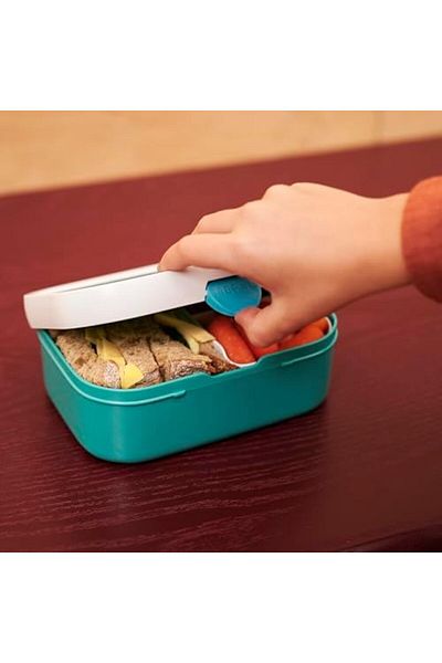 Mena Rise Mola Set Campus Turquoise – Drink Bottle and Lunch Box Bento Use