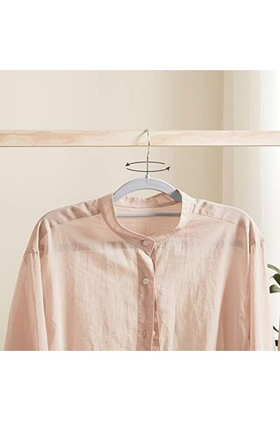 Mena Rise Şirinshop Clothes Hanger 30 Pieces, Plastic Clothes Hanger, Durable, Anti-Slip Design Crp20G30
