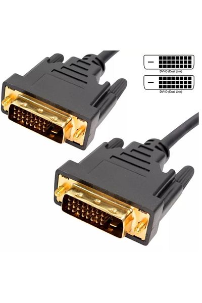 OEM DVI - DVI cable, 1.5 m, gold-plated male-male connectors