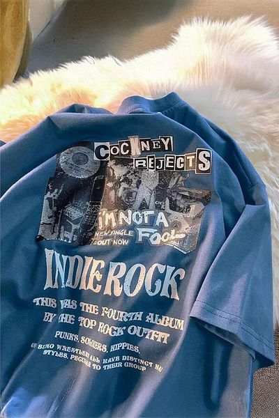 Köstebek Blue Indie Rock I'M Not a  Y2K Unisex T-Shirt
