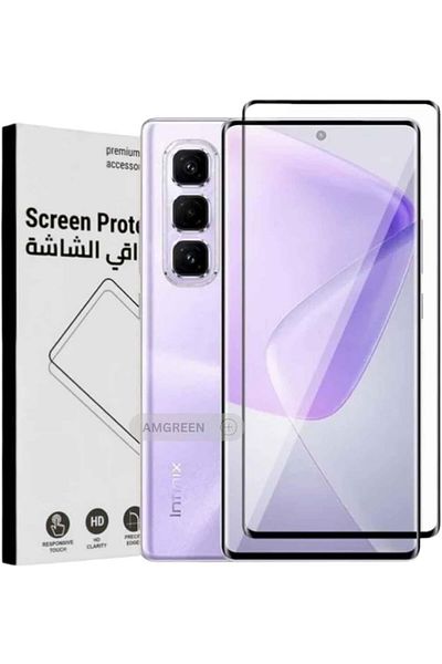 erorex واقي شاشة زجاجي مقوى لهاتف Infinix Hot 50 Pro Plus