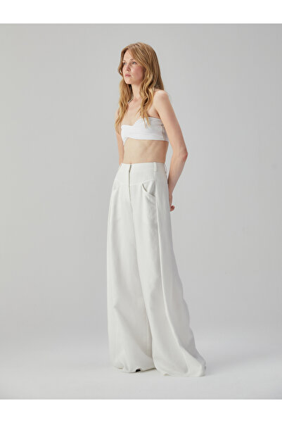 BAQA Klasik Kesim Beli Pensli Pantolon