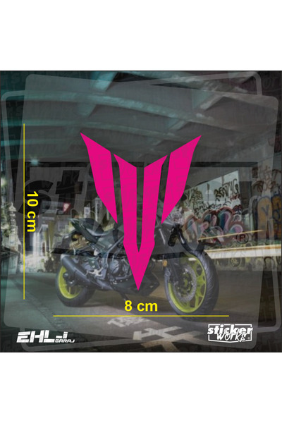 Sticker Works ملصق شعار ياماها MT