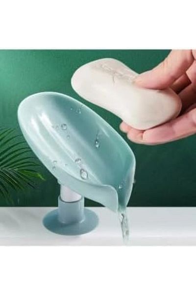 Mena Rise Diyar-ıFırsatShop Suport pentru săpun cu ventuză și scurgere de apă - Suport pentru săpun solid care nu ține apă și poate fi lipit 1017157