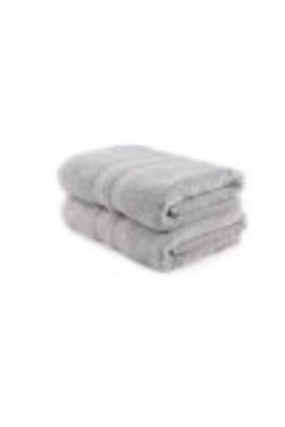 Hobby Set 2 prosoape bambus si bumbac 75x150cm, Hobby Home, Ayliz Gri deschis
