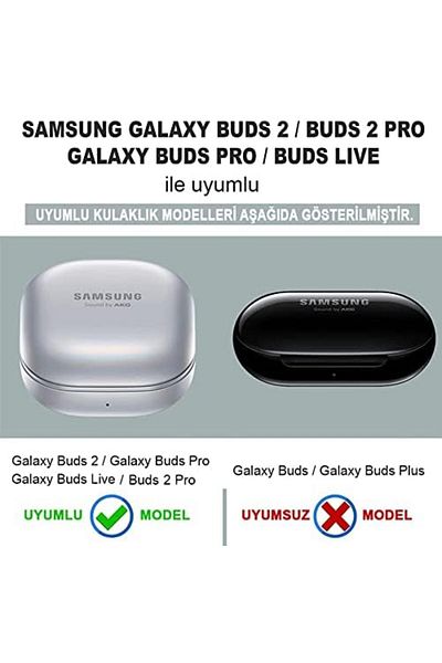 Mena Rise Case for Galaxy Buds Live Military Shock Absorbing + Strap Black [Case Compatible with Buds Live