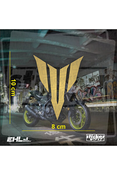 Sticker Works Yamaha MT Logo Sticker