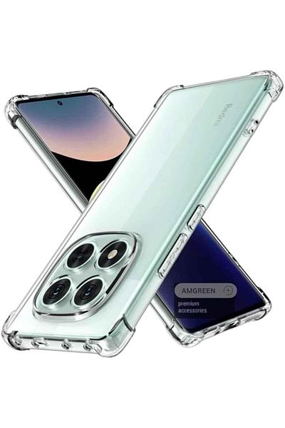 erorex Xiaomi Redmi Note 14 Pro 4G Clear Silicone Case