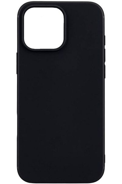 Mena Rise حافظة iPhone 16 Pro Max متوافقة مع Diyar-ıFırsatShop ZORE İmax سيليكون أسود 1017157