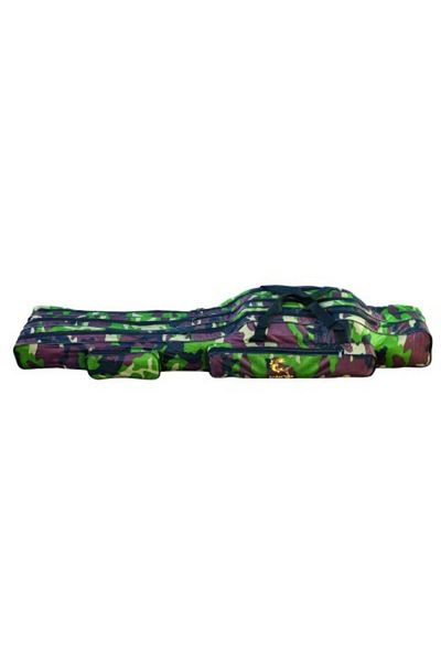 Baracuda Geantă pentru lansete B1 Oc cu 3 compartimente, lungime 0,9 m, camuflaj