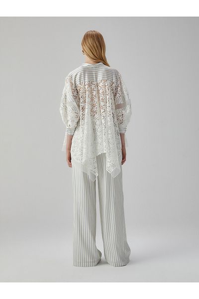 BAQA Lace Oversize Blouse