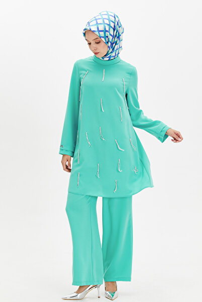 Setrms Sarkıt Taşlı İkili Davet Takım