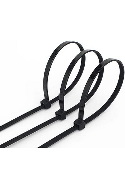 Mena Rise Diyar-Ifırsatshop Çetsan 4,8X300 Black 30cm Cable Tie Plastic Velcro Clamp Collector-100 a