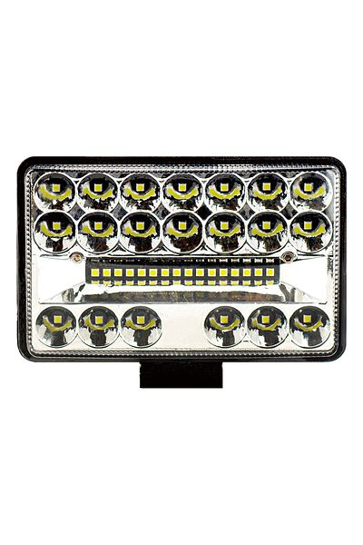 ideal STORE Proiector LED cu 2 faze idealSTORE, Dimensiuni 136 x 88 x 35 mm, Tensiune 12-24 V, Putere 27 W, Lume