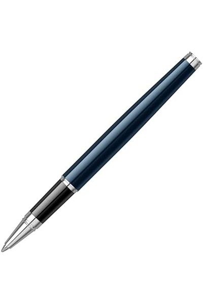 Mena Rise Sirinshop Metropolis 800 Rollerball Pen Semi Chrome Navy Blue 1108107