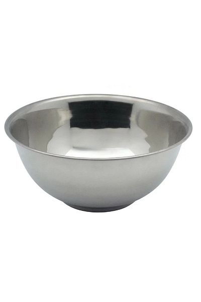 BASURRAH 6-piece stainless steel bowl set, 6-24 cm
