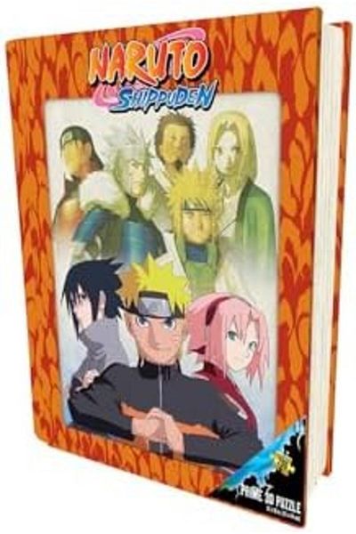 Mena Rise Şirinshop 3D - Naruto Shippuden - 300 Piece Puzzle - Metal Box 1108107