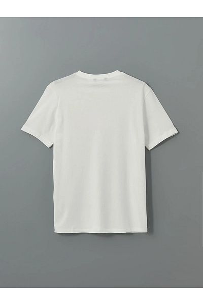 LC Waikiki Ανδρικό μπλουζάκι με στάμπα Marvel Crew Neck