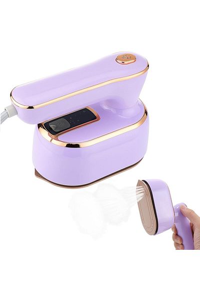COOYA Travel Steamer Iron , 1000W,10s Fast Heating Up 180° Rotary,for Home, Dorm, Travel Essentials