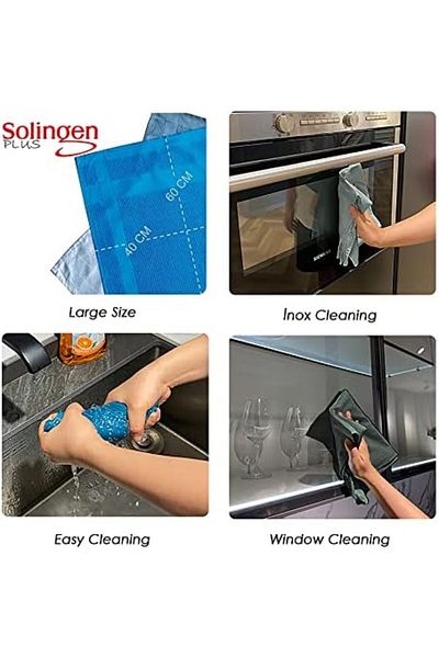 Mena Rise Şirinshop Plus Microfiber Cloth Microfiber Cleaning Cloths Magic Microfiber Cleaning Cloth Home Mutufa