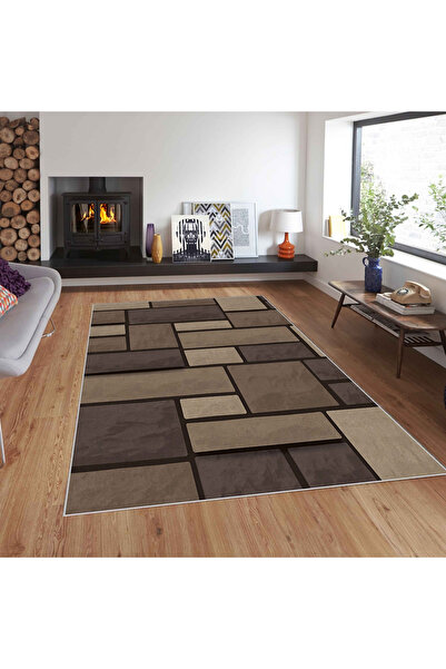 Exporgin Coffee Rug 3D Digital Printing Anti-slip Floor Mat