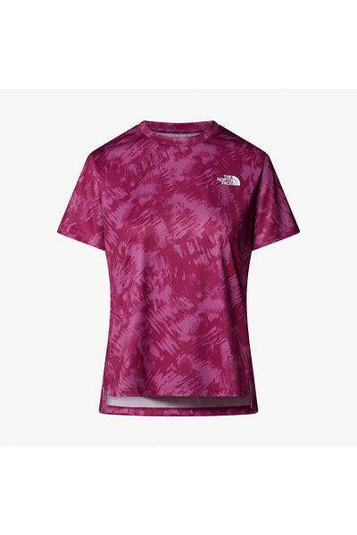 THE NORTH FACE Flex S/S Reg Aop Women's Pink T-Shirt