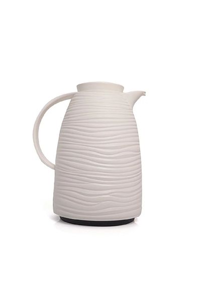 BASURRAH White Wavy Tea Thermos 2L