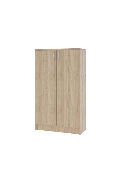 haaus.ro Book of House Flint, 2 Usi, Stejar Sonoma, 70 x 32 x 122 cm