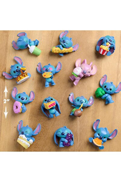 Stitch Fix Just Play Surprise Capsules with Disney Stitch Mini Figures Collectible 5 cm, Series 3 (Blue)