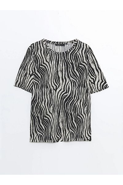 LC Waikiki Tricou de damă cu model cu gât crew