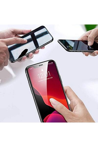 Mena Rise Diyar-ıFırsatShop واقي شاشة زجاجي لهاتف iPhone 11 (6.1 بوصة) مع فلتر خصوصية 5D أسود 1017157