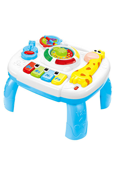 ideal STORE Masuta interactiva Mappy, cu lumini si sunete, alba