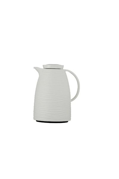 BASURRAH White Wavy Tea Thermos 1.5L