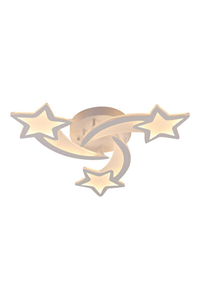 Erstee Plafoniera Star LED 52W 3CCT cu telecomanda, alb, Erste