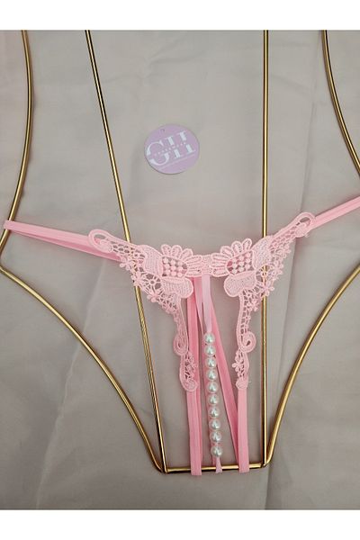 G&H UNDERWEAR Pearl String Thong Panties