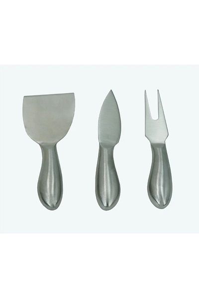 BASURRAH 3-piece serving knife set