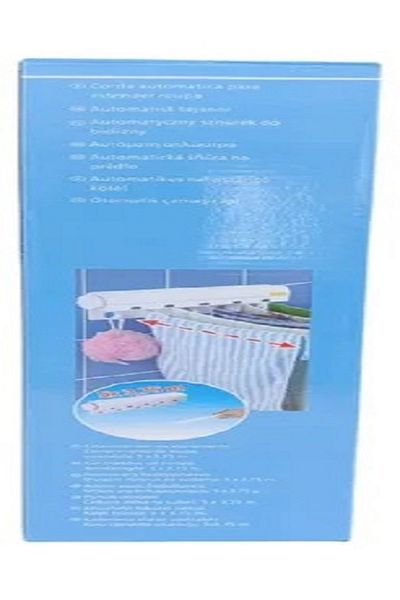 Generic Foldable Clothes Drying Rack for Home Balcony, Wet Clothes Towel and Robes with Hooks