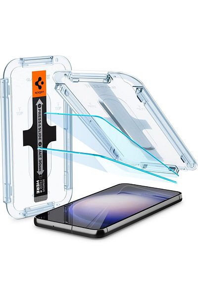 Mena Rise Diyar-ıFırsatShop واقي شاشة زجاجي لهاتف Galaxy S23 Plus سهل التركيب GLAS.tR EZ Fit (قطعتان) - AGL05