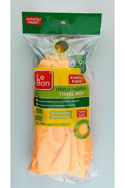 Mena Rise Şirinshop Towel Mop/Towel Mop Advantageous 1 Pack Ultra Microfiber 1108107