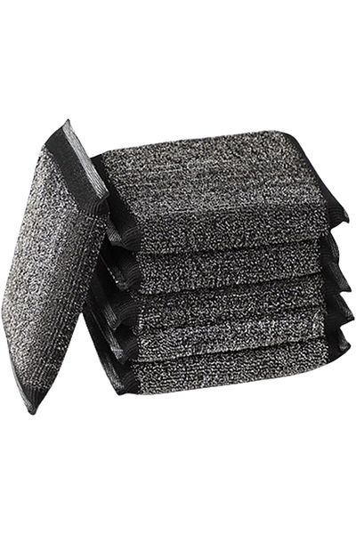 Mena Rise Diyar-Ifırsatshop Home 2 Pieces of Wire Dish Sponge, Stainless Magic Inox Dish Sponge,
