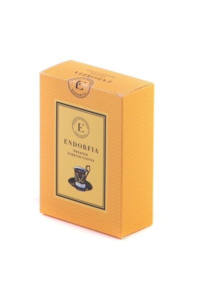 endorfia قهوة تركية فاخرة - صفراء - قهوة هدية