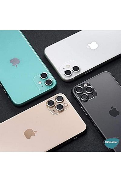 Mena Rise Diyar-ıFırsatShop واقي شاشة لهاتف iPhone 15 Pro زجاج حماية عدسة الكاميرا الفردية ذهبي 1017157