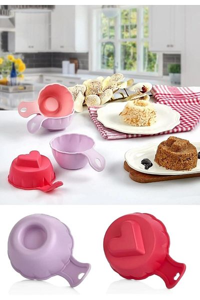 Mena Rise Diyar-Ifırsatshop 2-Piece Practical Pilaf and Dessert Mold, 2 Pilaf and Dessert Shaping Hel