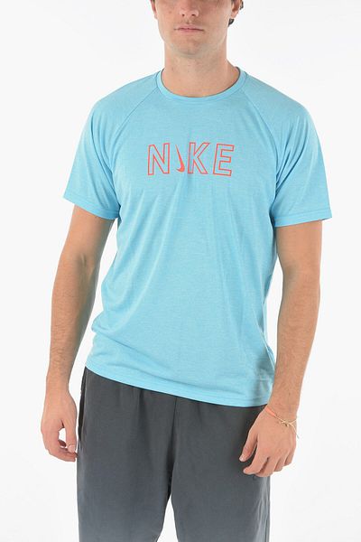 Nike Swim Logo Printed Dri-Fit T-Shirt