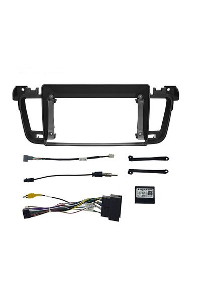 ideal STORE Navigation Frame 9 idealSTORE, Wiring and Canbus Module Included, compatible with Peugeot 508 I 2010-2018, Rad