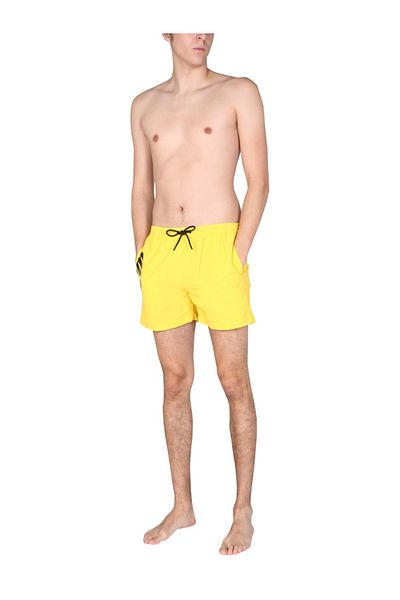 MSGM Logo Print Bermuda