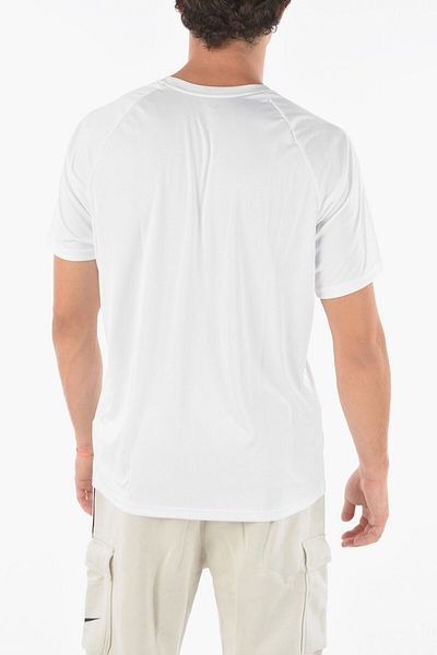 Nike Swim Logo Printed Solid Color Dri-Fit T-Shirt