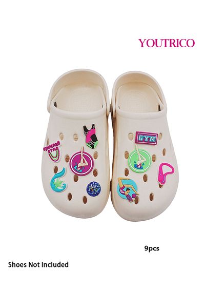Youtrico 9pcs Synchronized Swimming Jibbitz Charms For Crocs - Slipper Ornament