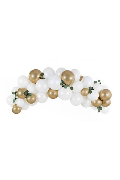 ideal STORE idealSTORE Balloon Garland, Dimensions 200 cm, Includes 60 Balloons in Two Colors, Latex, Ban