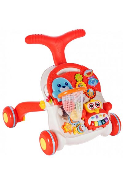 ideal STORE Interactive 5-in-1 Walker HAPPY WORLD Dimensions 43 x 37 x 42 cm, Equipped with Educational Panel details
